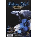 Jack Richeson Jack Richeson 1592750 Black Watercolor Sheets Paper; 135 lbs - 6 x 9; 50 in. 1592750